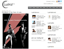 Tablet Screenshot of lustralboy.com